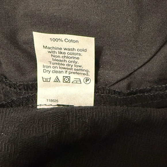 J. Crew Black Cotton 100% Cotton Shorts 6 with side pockets - Picture 5 of 9